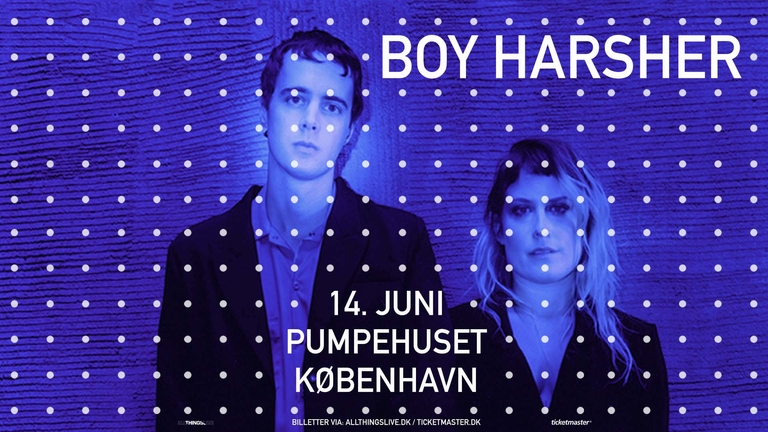 Boy Harsher (support: Mini Esco) - 14. juni - Pumpehuset
