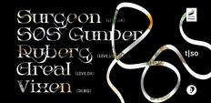 Surgeon (Hybrid live/DJ) - SØS Gunver Ryberg (live) - Areal (live) - Vixen (DJ)
