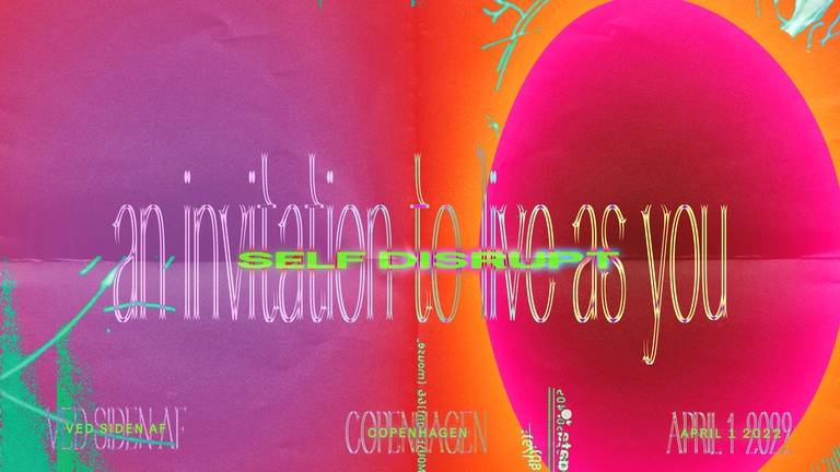 ved siden af : SELF DISRUPT 8 ✘ club fitness, dj seduce, no one, kvit eller dobbelt, savile ✘