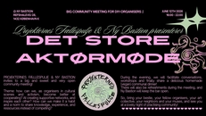 DET STORE AKTØRMØDE w Projekternes Fællespulje @NY BASTION