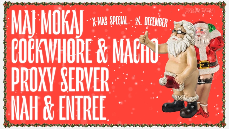 Christmas Eve at Baggen with big line up!