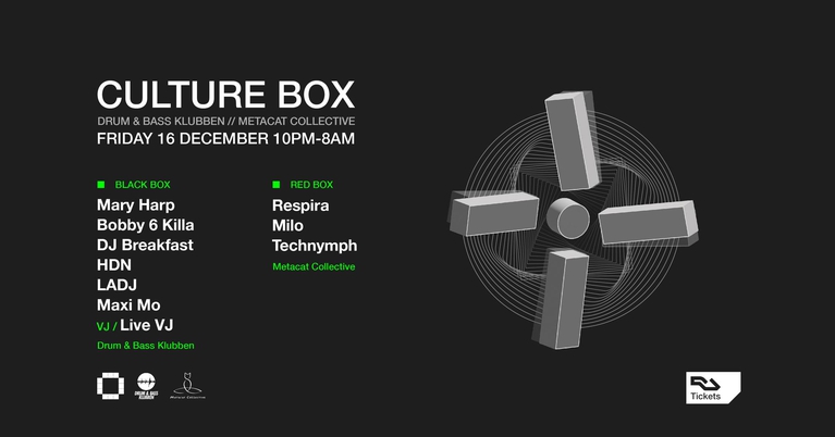 Drum & Bass Klubben: Mary Harp + Metacat Collective: Respira / Milo / Technymph