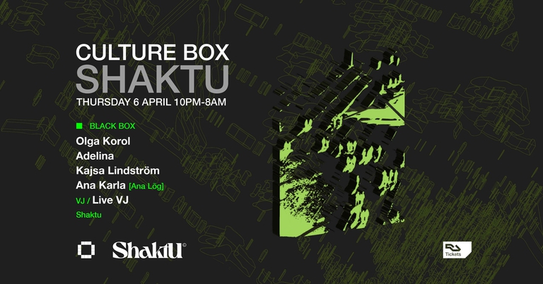 Shaktu: Olga Korol / Adelina / Kajsa Lindström / Ana Karla (aka Ana Lōg)