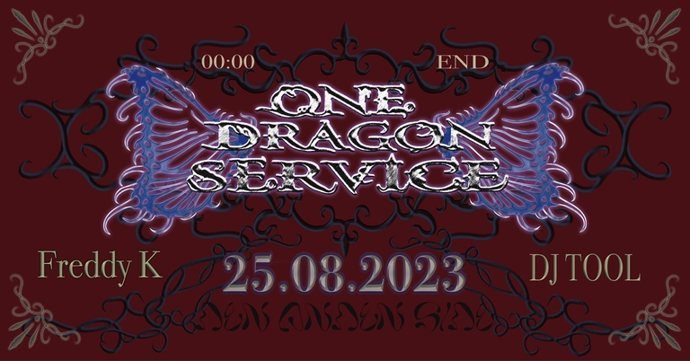 One Dragon Service @ Den Anden Side /w Freddy K & DJ Tool