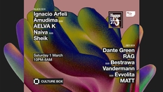Hyggelit Showcase: Ignacio Arfeli / Amudima / AELVA K / Naiva / Sheik / Dante Green / RAG / Bestrawa