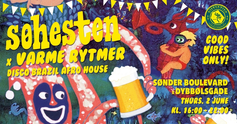 Distortion Vesterbro: Varme Rytmer x Søhesten x Batukizer