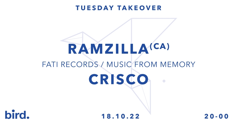 Tuesday Takeover: Ramzilla (CA) & Crisco