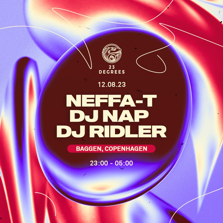 23 Degrees w// Neffa-T, DJ NAP, DJ Ridler
