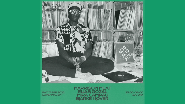 Hangaren: Harrison Heat, Elias Gozal, Mira Campau, Bjarke Høver