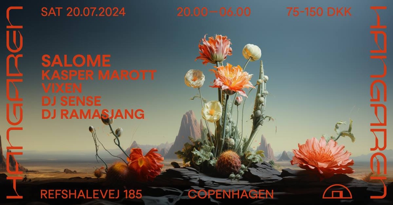 Hangaren Summer: SALOME (GE), DJ Sense (GE), Kasper Marott, Vixen, DJ Ramasjang
