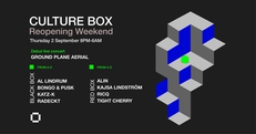 Culture Box Reopening Weekend
