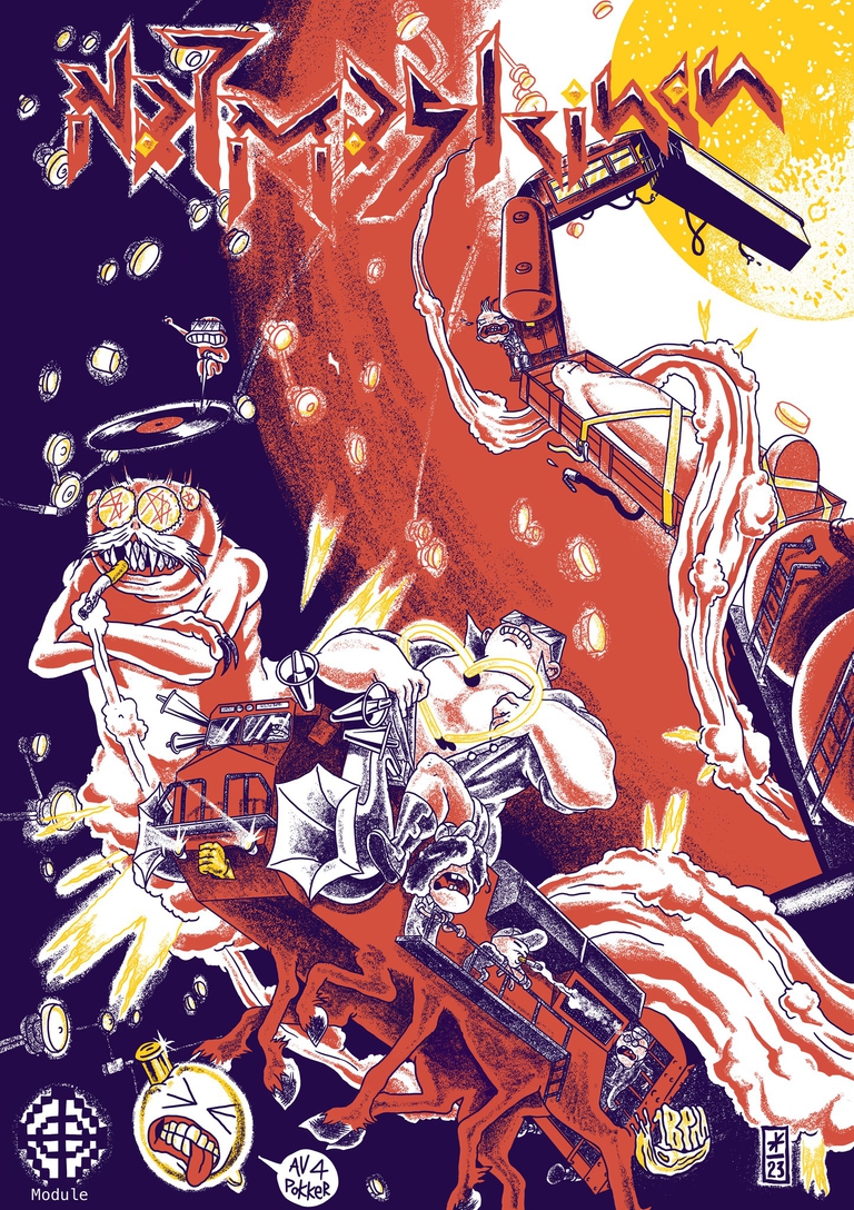 Natmaskinen: AKA NINA, Sutsche, CERJ, Bongo & Pusk