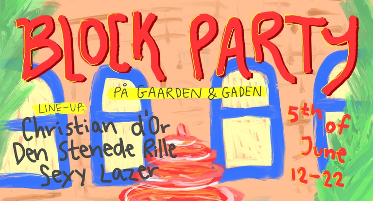 DISTORTION BLOCK PARTY På Gaarden og Gaden