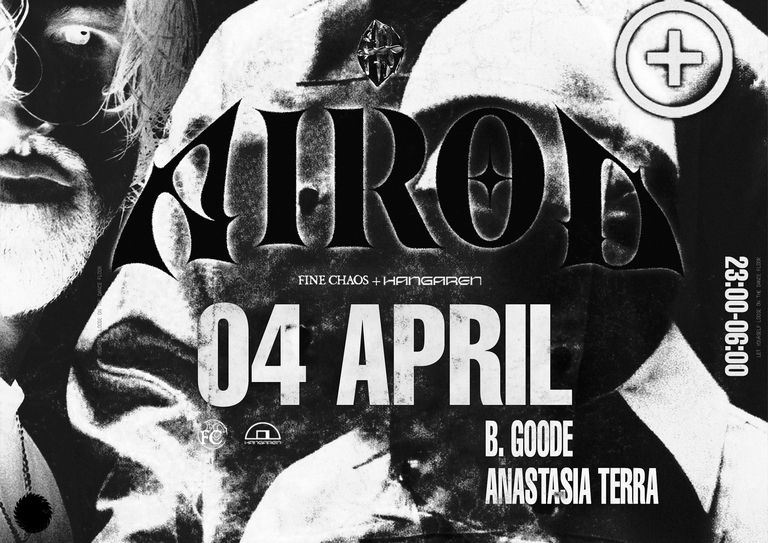 FINE CHAOS X Hangaren: Airod, B. Goode, Anastasia Terra