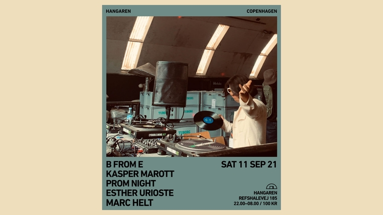 Hangaren: B From E, Kasper Marott, Prom Night, Esther Urioste, Marc Helt