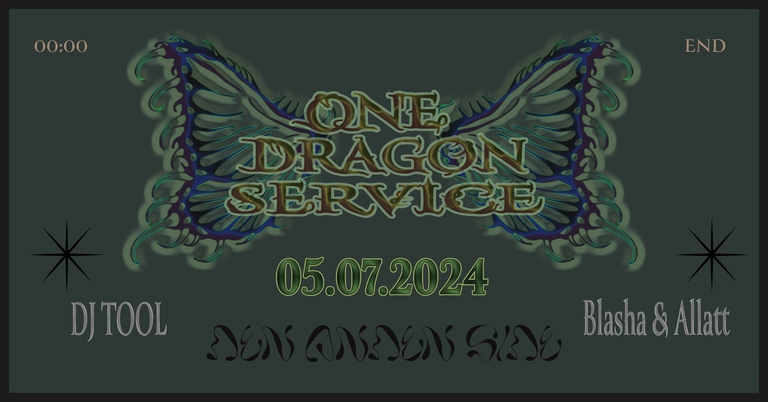 One Dragon Service w/ Blasha & Allatt @ Den Anden Side