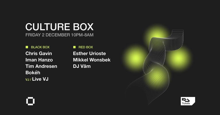 Chris Gavin / Iman Hanzo / Tim Andresen / Bokéh / Esther Urioste / Mikkel Wonsbek / DJ Väm