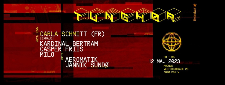 Tunghør X Module: Carla Schmitt (FR), Kardinal Bertram, Milo, Casper Friis, Aeromatik & Jannik Sundø