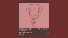 URSL Label Night: David Dorad (DE) Sebo (DE) Amount (live) (DE), Tadoh