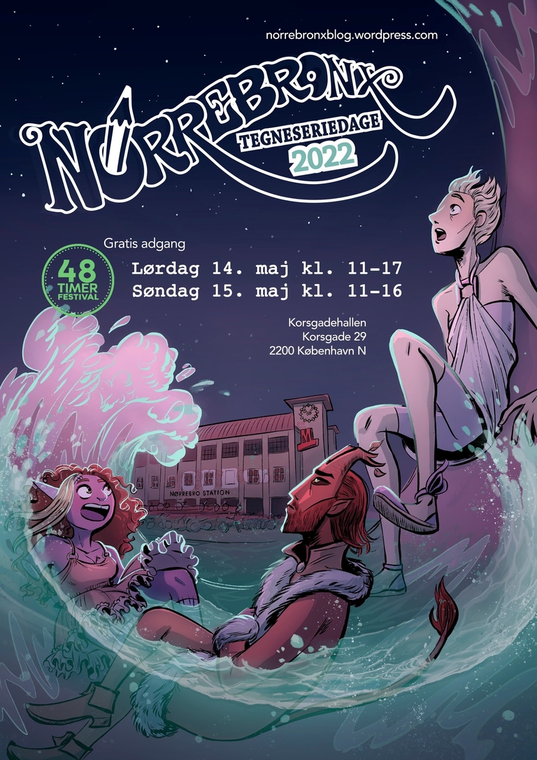 NØRREBRONX TEGNESERIEDAGE 2022 // 48 timer festival