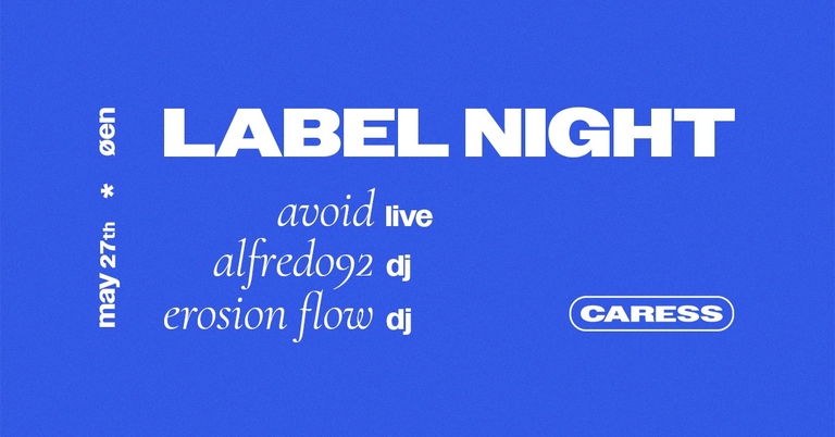 Caress Label Night