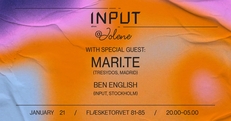 INPUT sthlm w/ Mari.te & Ben English