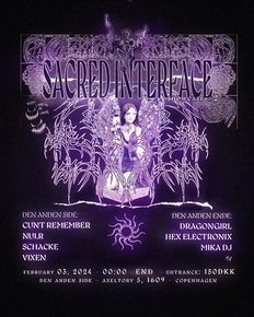 Sacred Interface Showcase #2 @ Den Anden Side