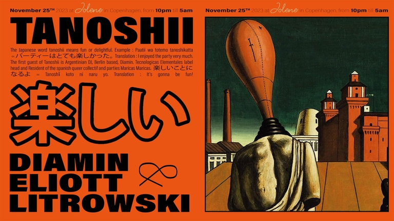 Tanoshii w/ Diamin & Eliott Litrowski