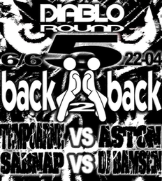 Diablo round 5 w/ Aston VS Dj Bamsen + Tempoarne VS DJ Nap