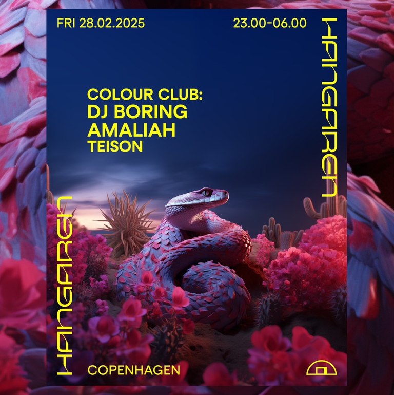 DJ BORING presents Colour Club: DJ BORING, Amaliah, Teison