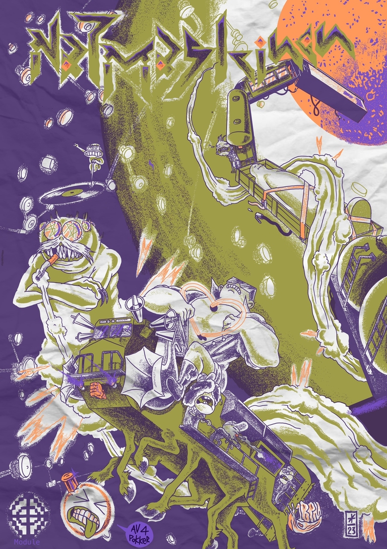 NATMASKINEN ⚙️ ANTOINE BAISER, METATEXT, PAVI, MILAS, BONGO & PUSK