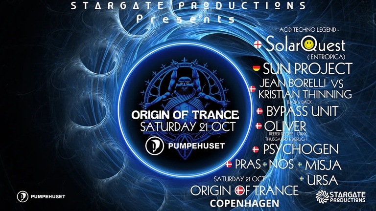 Origin Of Trance: Solar Quest / Sun Project