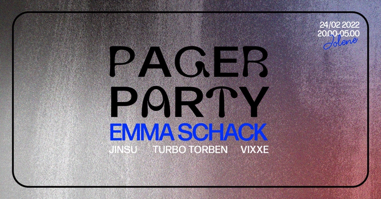 Jolene presents: Pager Party