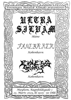 Koncert med Endless Glory, Ultra Silvam og Fanebærer