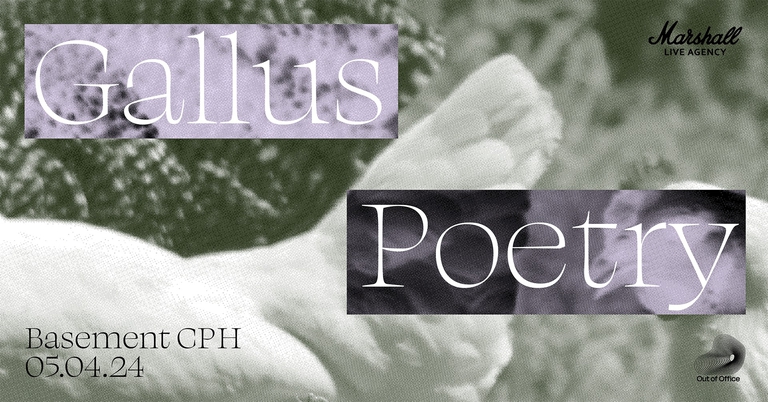 Gallus (UK) + Poetry (SE) at Basement CPH