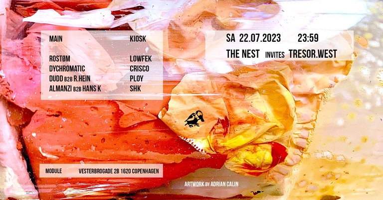 THE NEST  invites TRESOR.WEST