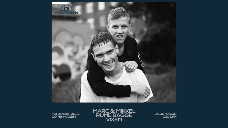 Hangaren: Marc & Mikkel, Rune Bagge, Vixen
