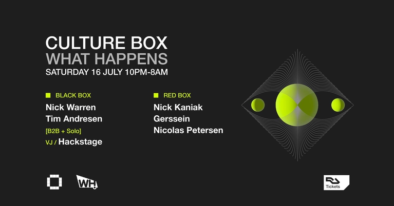 What Happens: Nick Warren / Tim Andresen / Nick Kaniak / Gerssein / Nicolas Petersen