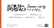 BLAD Summer Party 2021 at Menue