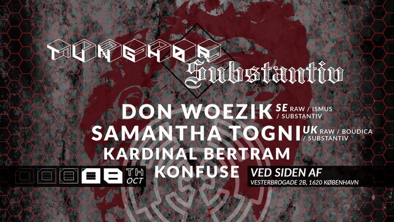 Tunghør × Substantiv: Ved Siden Af