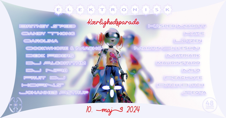 Elektronisk Kærlighedsparade 2024 x 48 Timer Festival