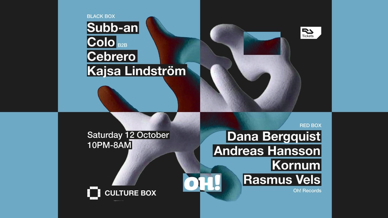 Subb-an / Colo / Cebrero / Kajsa Lindström / Dana Bergquist / Andreas Hansson / Kornum / Rasmus Vels