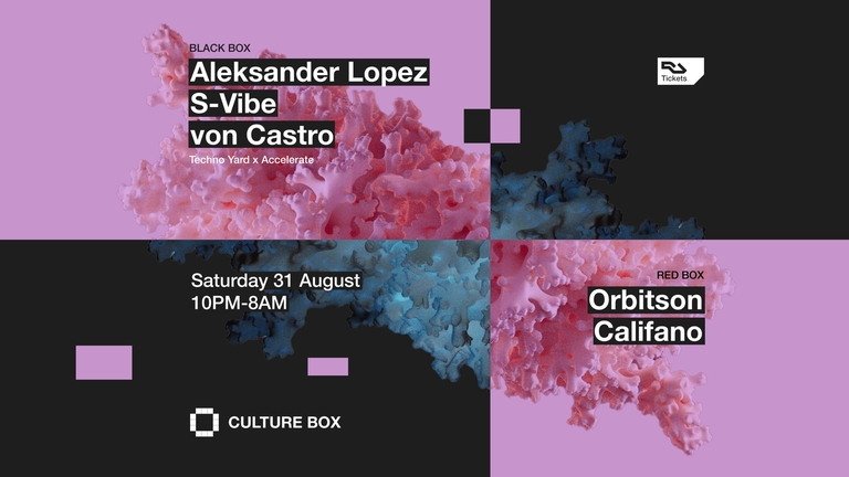 Techno Yard x Accelerate: Aleksander Lopez / S-Vibe / von Castro / Orbitson / Califano