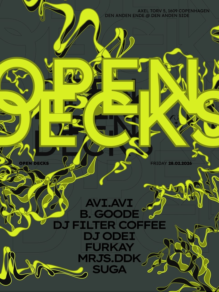 Open Decks @ Den Anden Ende
