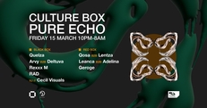 Pure Echo: Quelza / Arvy b2b Deltuva / Rexxx M / RAD / Qosa B2B Lentza / Leanca B2B Adelina / Geroge