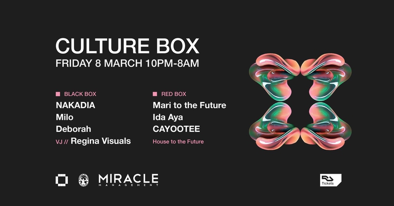 NAKADIA / Milo / Deborah / House to the Future: Mari to the Future / Ida Aya / CAYOOTEE