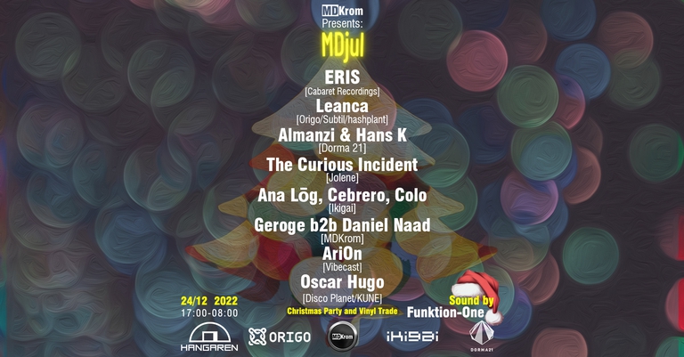 MDKrom Presents: MDjul - Christmas Party and Vinyl Trade
