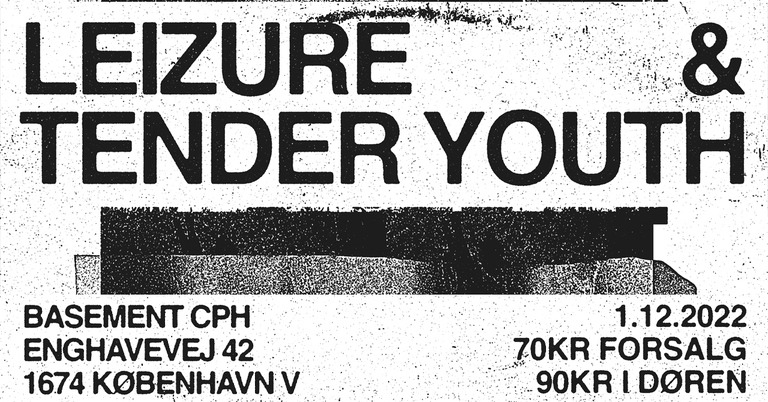 Leizure + Tender Youth // Basement