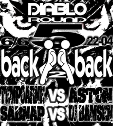 Diablo round 5 w/ Aston VS Dj Bamsen + Tempoarne VS DJ Nap