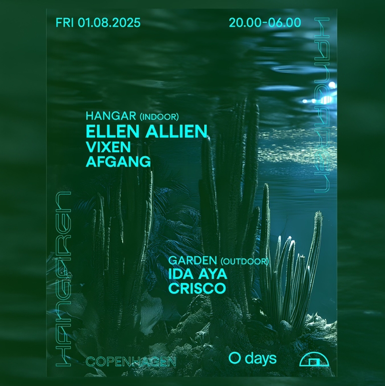 Ellen allien (DE), Vixen, Ida Aya, Afgang, Crisco